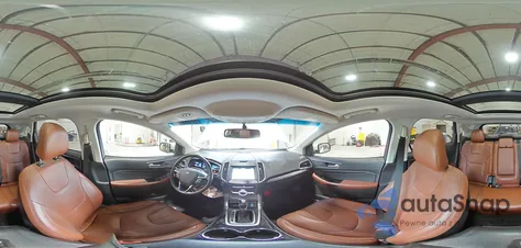 2017 Ford Edge Titanium z USA, uszkodzony, nr VIN 2FMPK4K80HBB18493